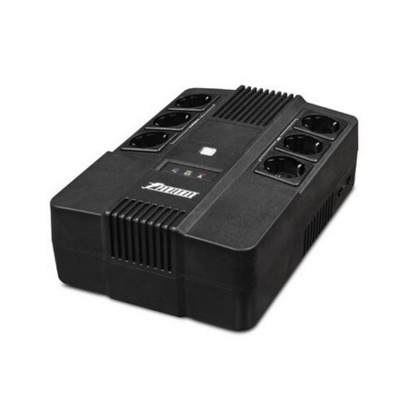 Источник бесперебойного питания PowerMan ИБП Powerman BRICK 800 Shuko line-interactive 480W/800VA (945321)