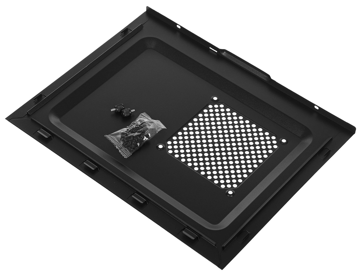 Корпус Digma DC-MATX100-U2 черный без БП mATX 1x80mm 2x120mm 2xUSB2.0 audio