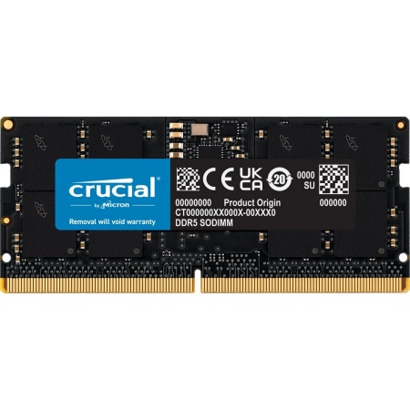 Модуль памяти Crucial 16GB DDR5 4800 SO DIMM