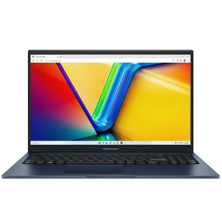 Ноутбук ASUS Vivobook 15 X1504ZA-BQ322 Core i5-1235U/8Gb/SSD512Gb/15.6"/IPS/FHD/NoOS/blue (90NB1021-M00R80)