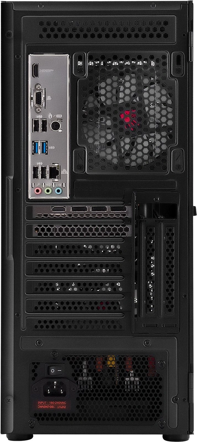 ПК Bloody BD-PC RAB84T2 TWR Ryzen 5 7500F (3.7) 32Gb SSD1Tb RTX5060 8Gb Windows 11 Home 64 2.5xGbitEth 650W черный (RUS) (2142036)