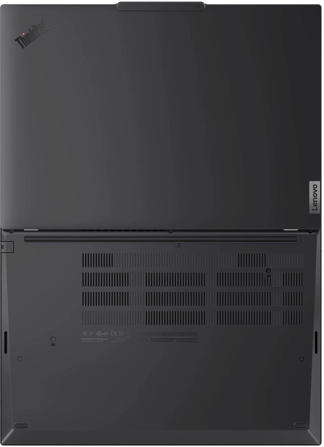Ноутбук Lenovo ThinkPad T16 G4 Core Ultra 7 255U 16Gb SSD1Tb Intel Graphics 16" IPS WUXGA (1920x1200) без ОС black WiFi BT Cam (21QFS1C000)
