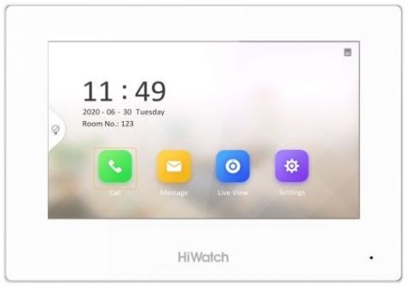 Видеопанель HiWatch VDP-H2211 цвет панели: белый