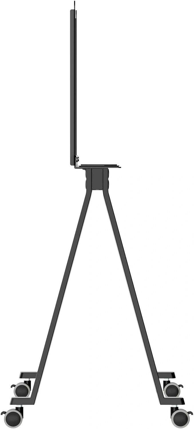 Подставка для телевизора Ultramounts UM312B черный 49"-75" макс.40кг напольный