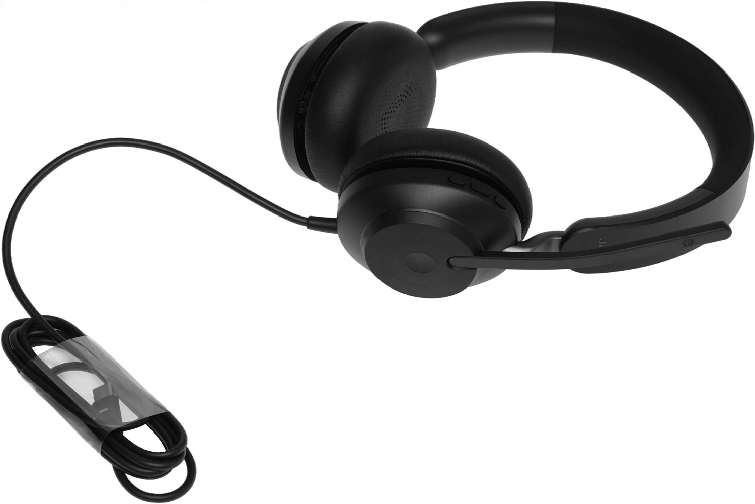 Наушники с микрофоном Jabra Evolve2 40 SE черный 1.5м накладные оголовье (24189-999-899)