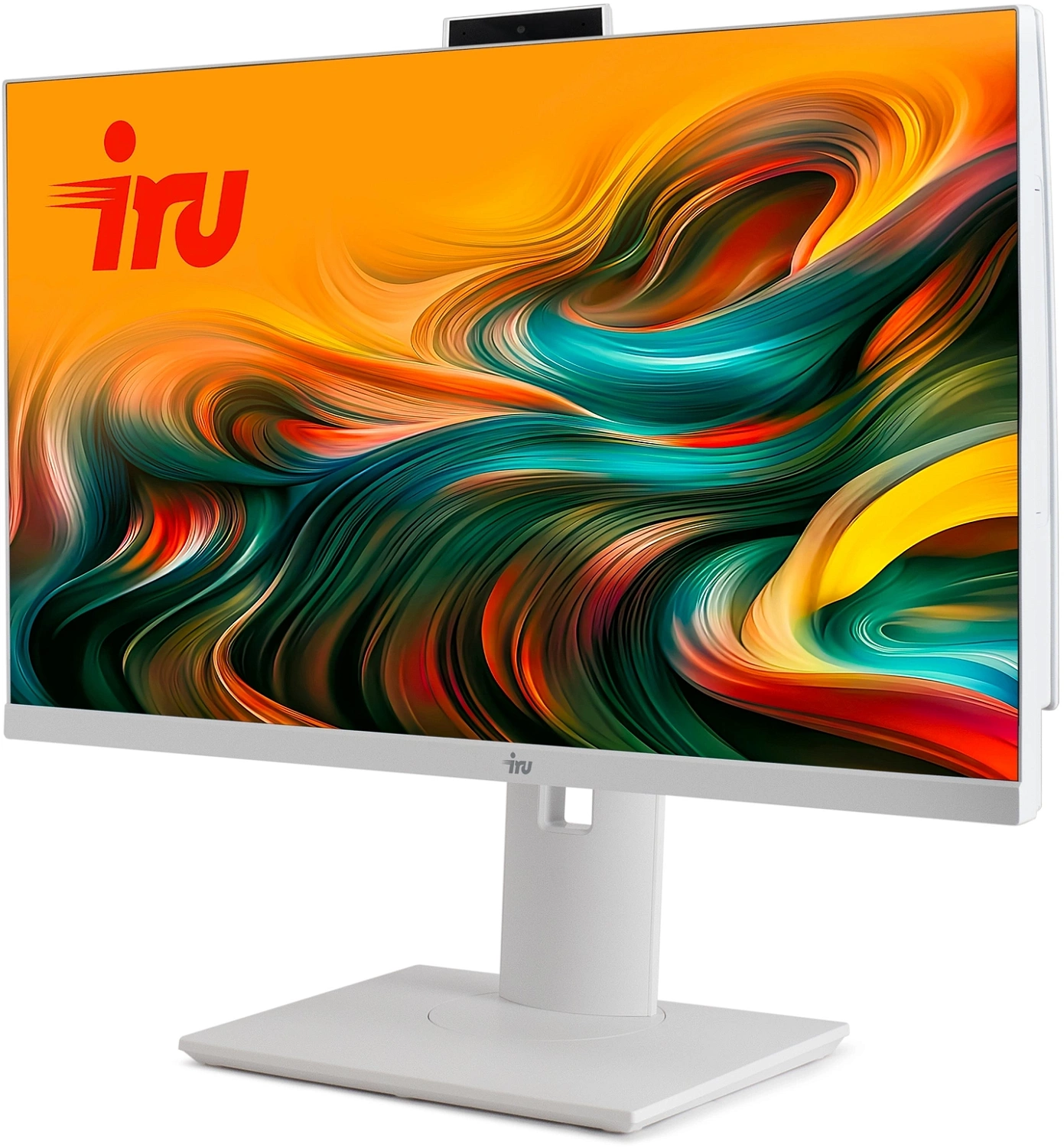 Моноблок IRU Tactio 23.8" Full HD i5 1235U (1.3) 16Gb SSD512Gb CR noOS GbitEth WiFi BT 120W Cam белый 1920x1080