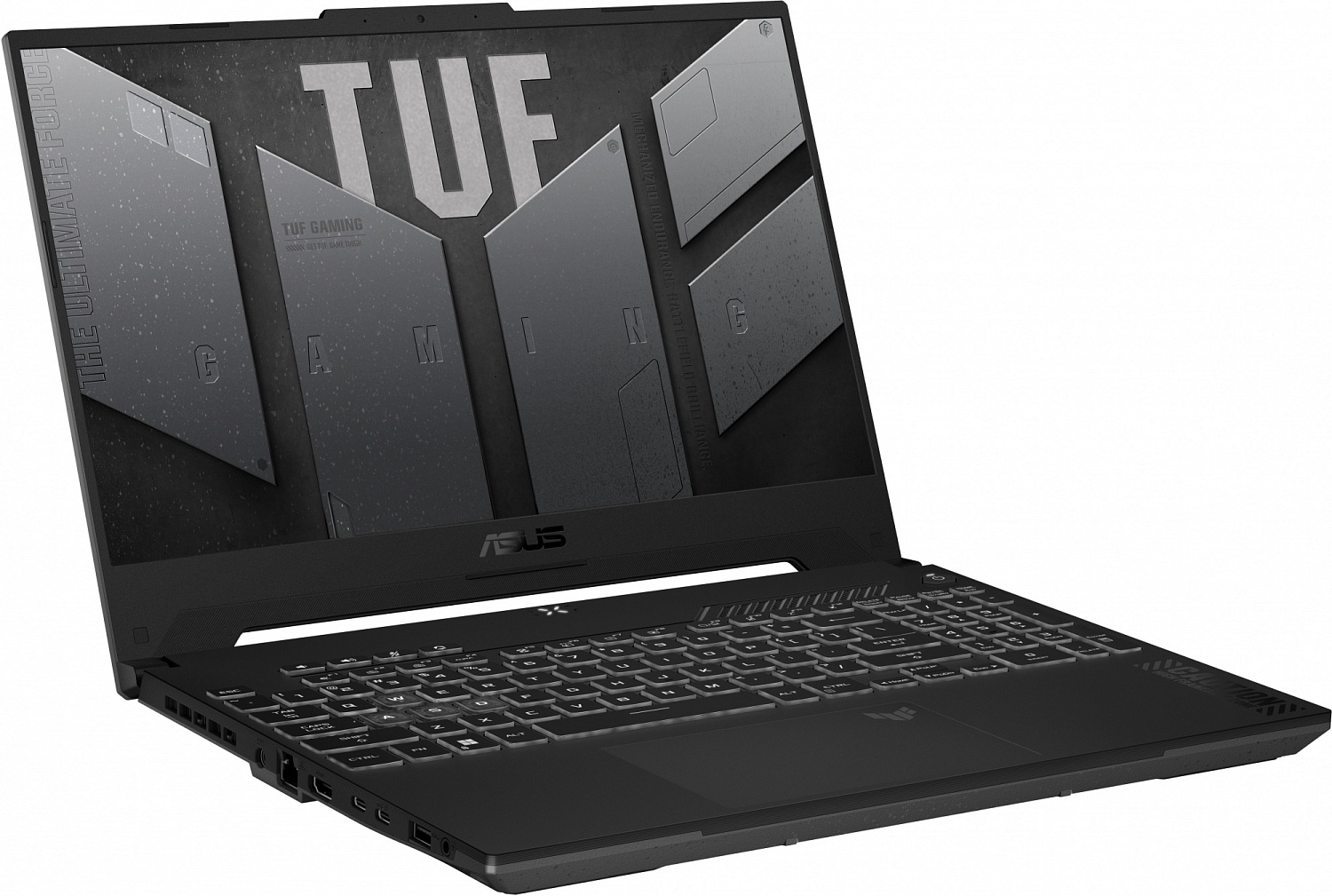 Ноутбук Asus TUF Gaming A15 FA507XI-HQ066 Ryzen 9 7940HS 16Gb SSD512Gb NVIDIA GeForce RTX4070 8Gb 15.6" IPS WQHD (2560x1440) noOS grey WiFi BT Cam (90NR0FF5-M004N0)
