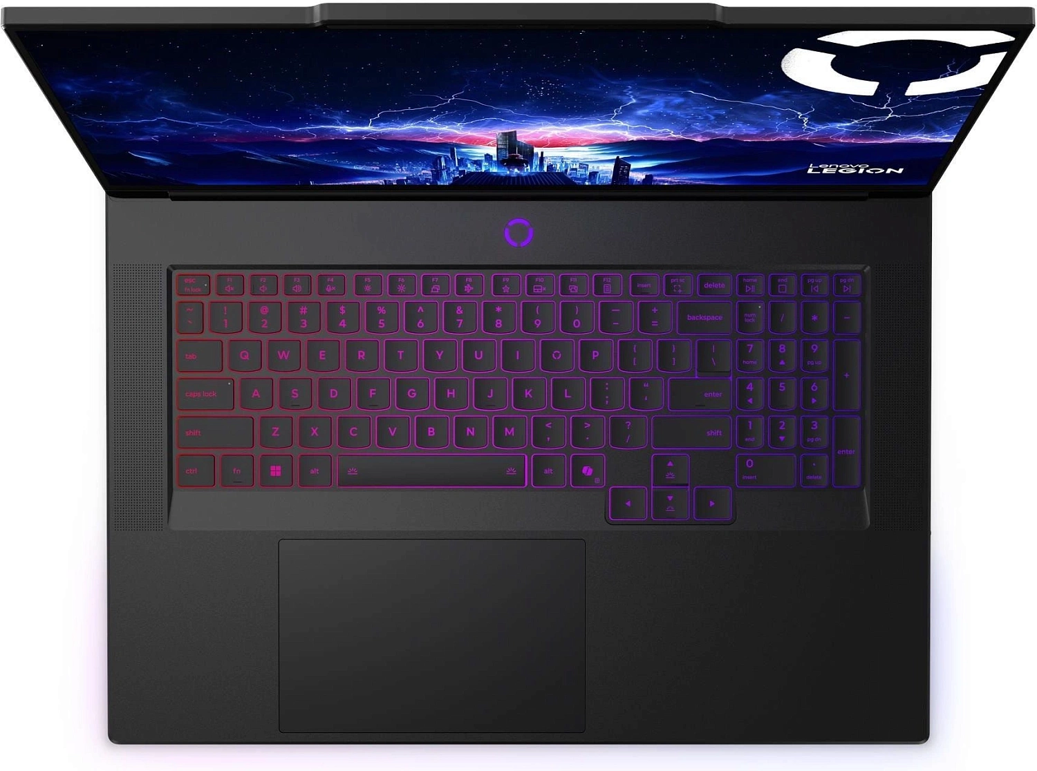 Ноутбук Lenovo Legion 9 18IAX10 Core Ultra 9 275HX 64Gb SSD4Tb NVIDIA GeForce RTX 5090 24Gb 18" IPS WQUXGA (3840x2400) без ОС black WiFi BT Cam (83EY0028RK)