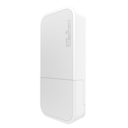 RBwAPG-5HacT2HnD wAP ac 1x Gbit LAN, built-in 2.4Ghz 802.11b/g/n Dual Chain wireless, built-in 5GHz 802.11an/ac Tripple Chain wireless, RouterOS L4, white outdoor enclosure, PSU, PoE injector,{20} (001757)