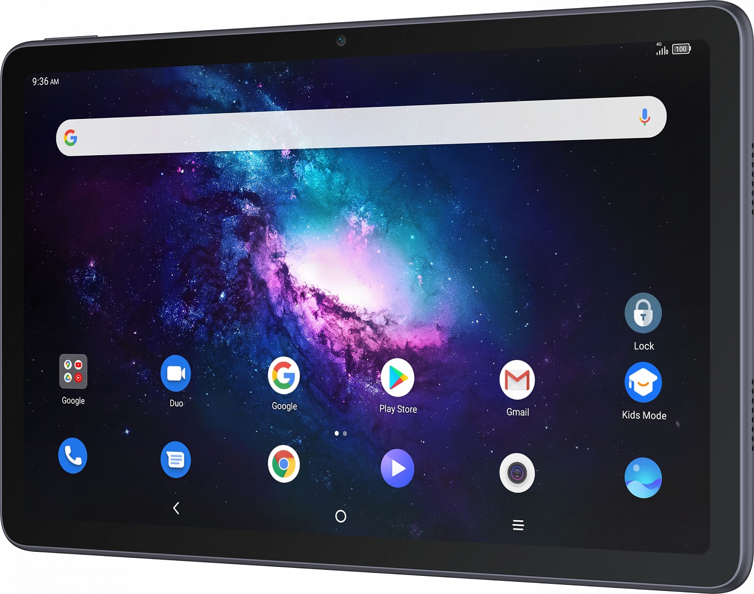 Планшет TCL Tabmax 10 MT MT8788A (2.0) 8C RAM4Gb ROM64Gb 10.36" IPS 2000x1200 3G 4G Android серый 13Mpix 8Mpix BT GPS WiFi Touch microSD 256Gb GPRS EDGE 8000mAh до 1176hrs