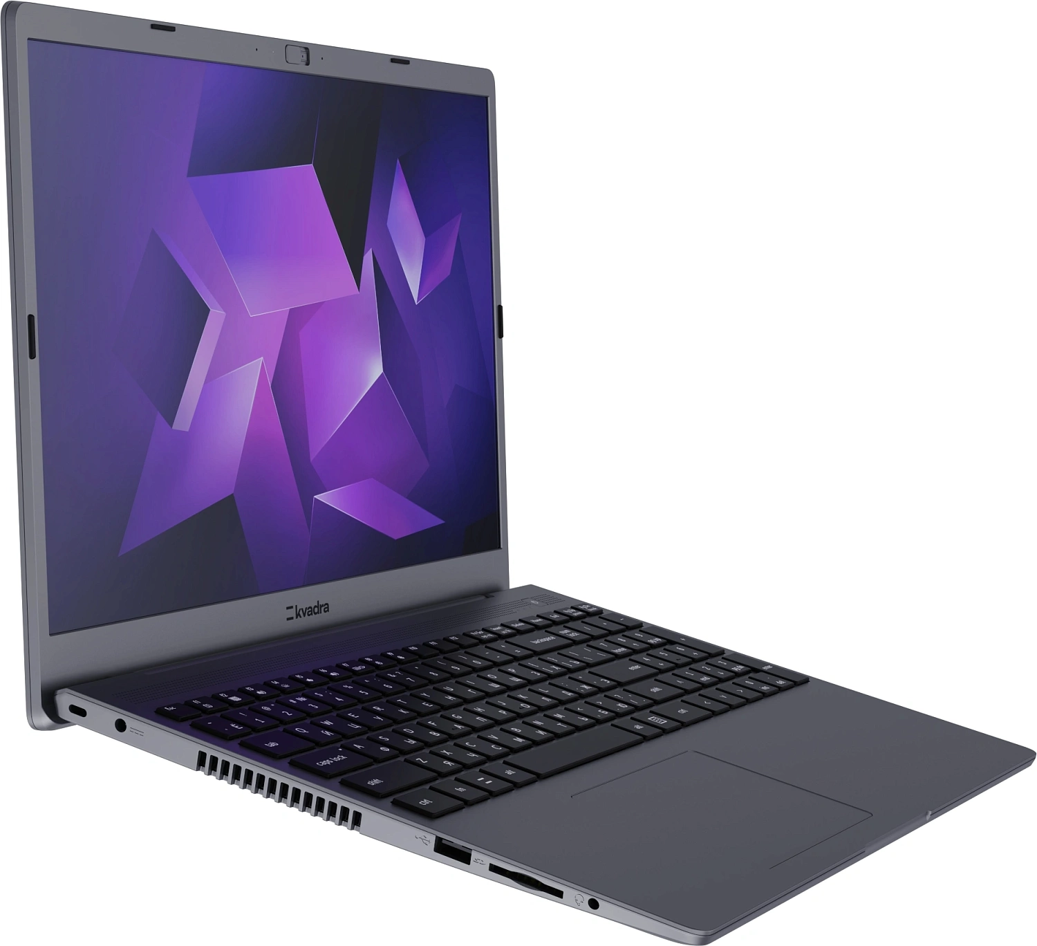 Ноутбук Kvadra Nau LE15T Core i5 1235U 8Gb SSD512Gb Intel UHD Graphics 15.6" FHD (1920x1080) без ОС dk.grey WiFi BT Cam (Y22L02P01101R_7872F1)