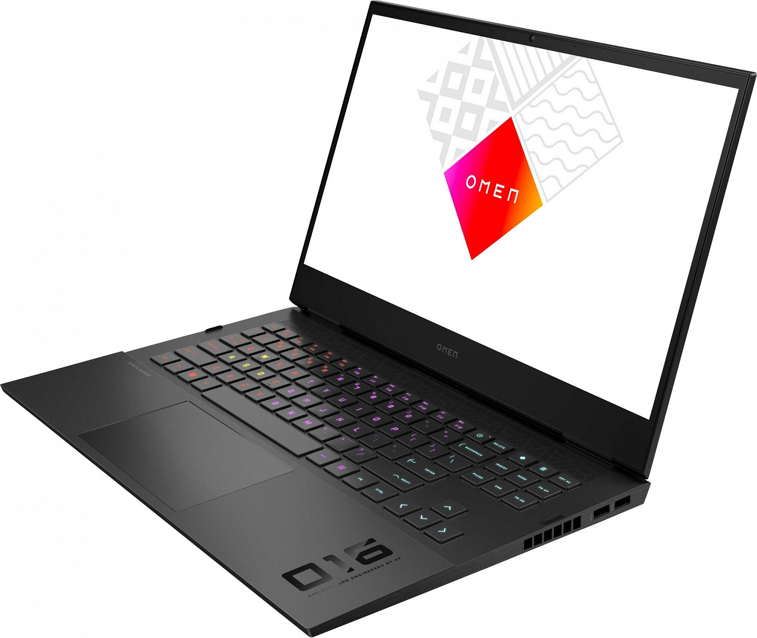 Ноутбук HP Omen 16-c0038ur Ryzen 9 5900HX 16Gb SSD1Tb NVIDIA GeForce RTX 3070 8Gb 16.1" IPS QHD (2560x1440) Free DOS 3.0 dk.silver WiFi BT Cam (4S1A6EA)