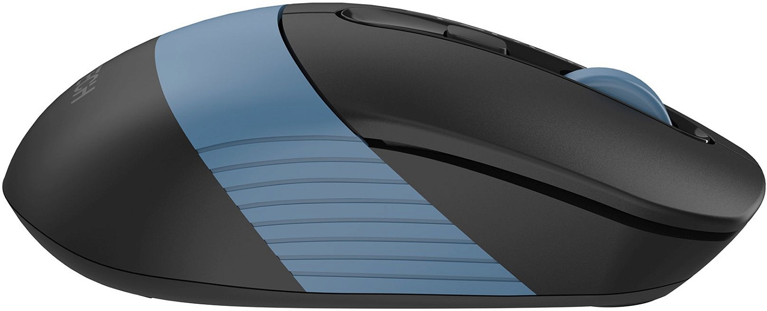 Мышь A4Tech Fstyler FB10CS черный/синий оптическая (2000dpi) silent беспроводная BT/Radio USB (4but) Мышь A4Tech Fstyler FB10CS черный/синий оптическая (2000dpi) silent беспроводная BT/Radio USB (4but)