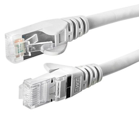 Патч-корд Lanmaster TWT-45-45-0.3-WH UTP RJ-45 вил.-вилка RJ-45 кат.5E 0.3м белый ПВХ (уп.:1шт)