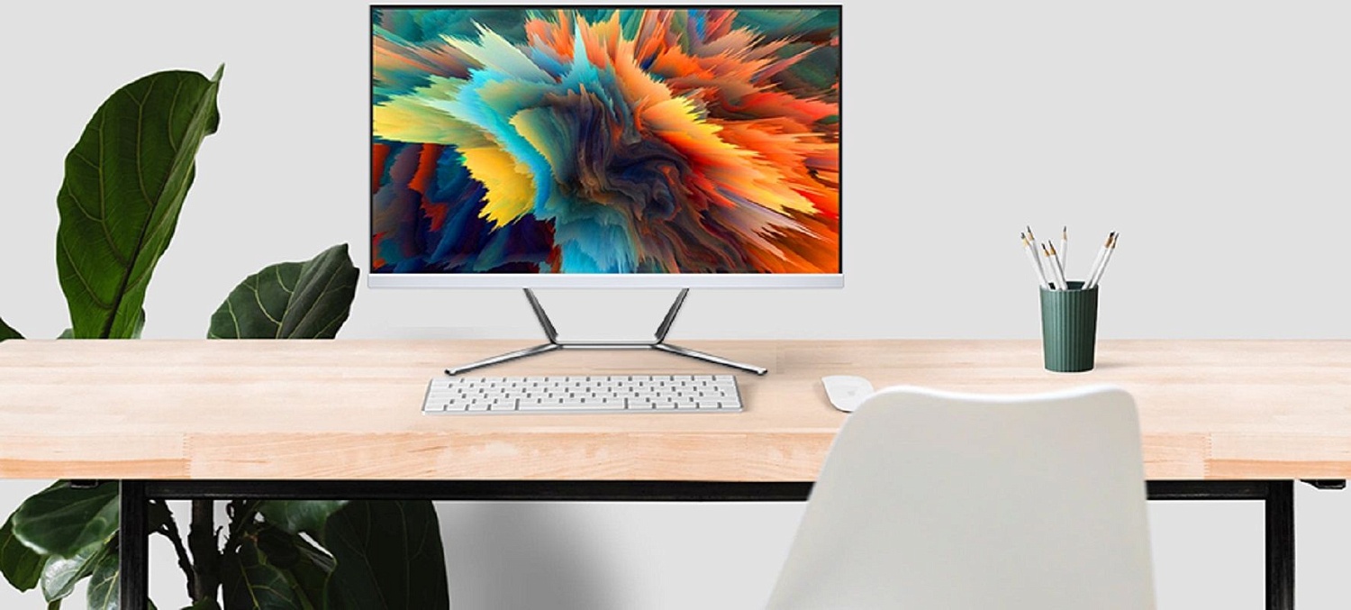 Моноблок Teclast K24 Air 23.8" Full HD i7 12700 (2.1) 16Gb SSD1Tb UHDG 730 Windows 11 Pro GbitEth WiFi BT 120W белый 1920x1080