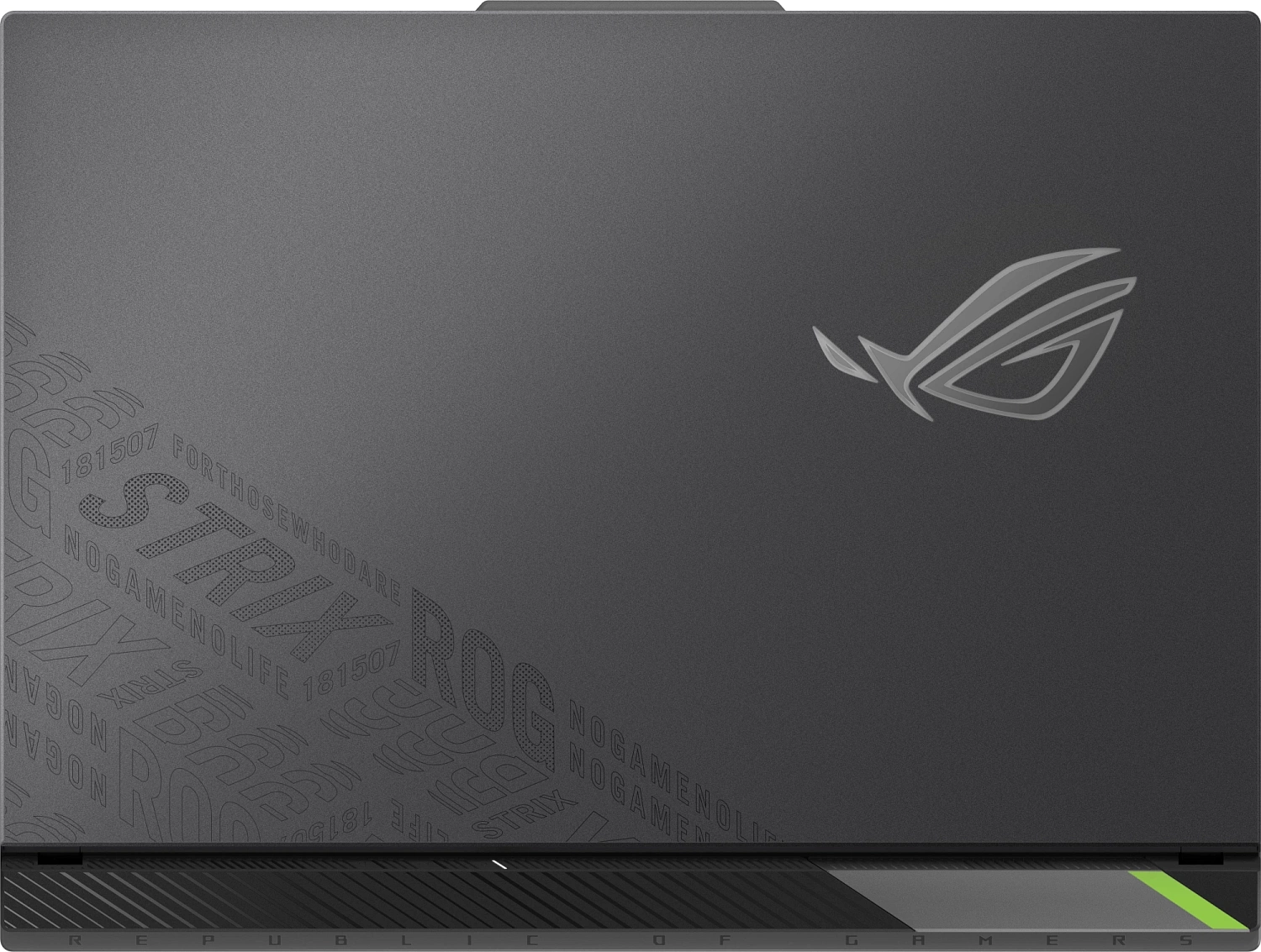 Ноутбук Asus ROG Strix G16 G614PP-TS206 Ryzen 9 8940HX 32Gb SSD512Gb NVIDIA GeForce RTX 5070 8Gb 16" IPS 2.5K (2560x1600) без ОС green WiFi BT Cam (90NR0L68-M009F0)