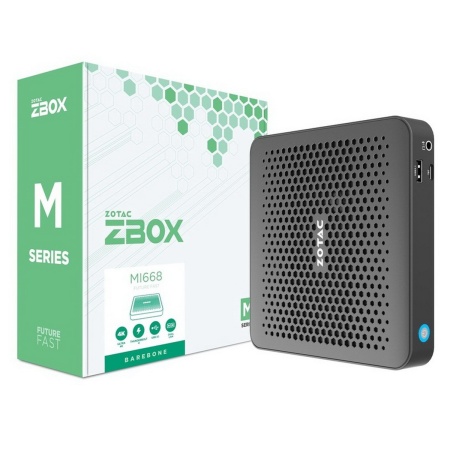 ZOTAC-ZBOX-MI668, Barebone,Intel i7-1360P,2x DDR5-5200/4800 SODIMM, M.2 SSD SLOT,2x GLAN,WIFI,BT USBDRV, DP/HDMI, EU+UK PLUG, active cooling