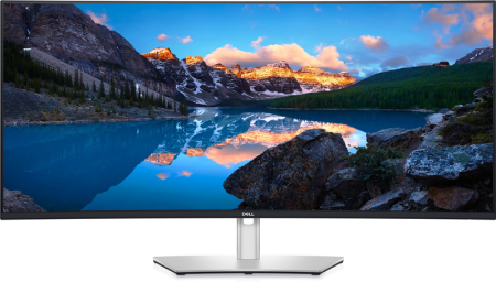 Монитор Dell 39.7"  U4021QW CURVED BK/BK ( IPS; 21:9; 300cd/m2; 1000:1; 5ms; 5120x2160; 178/178; 2xHDMI; DP; TB; RJ45; USB Type C; 6xUSB; Tilt;Swiv; HAS; Spk 2x9W; VESA)