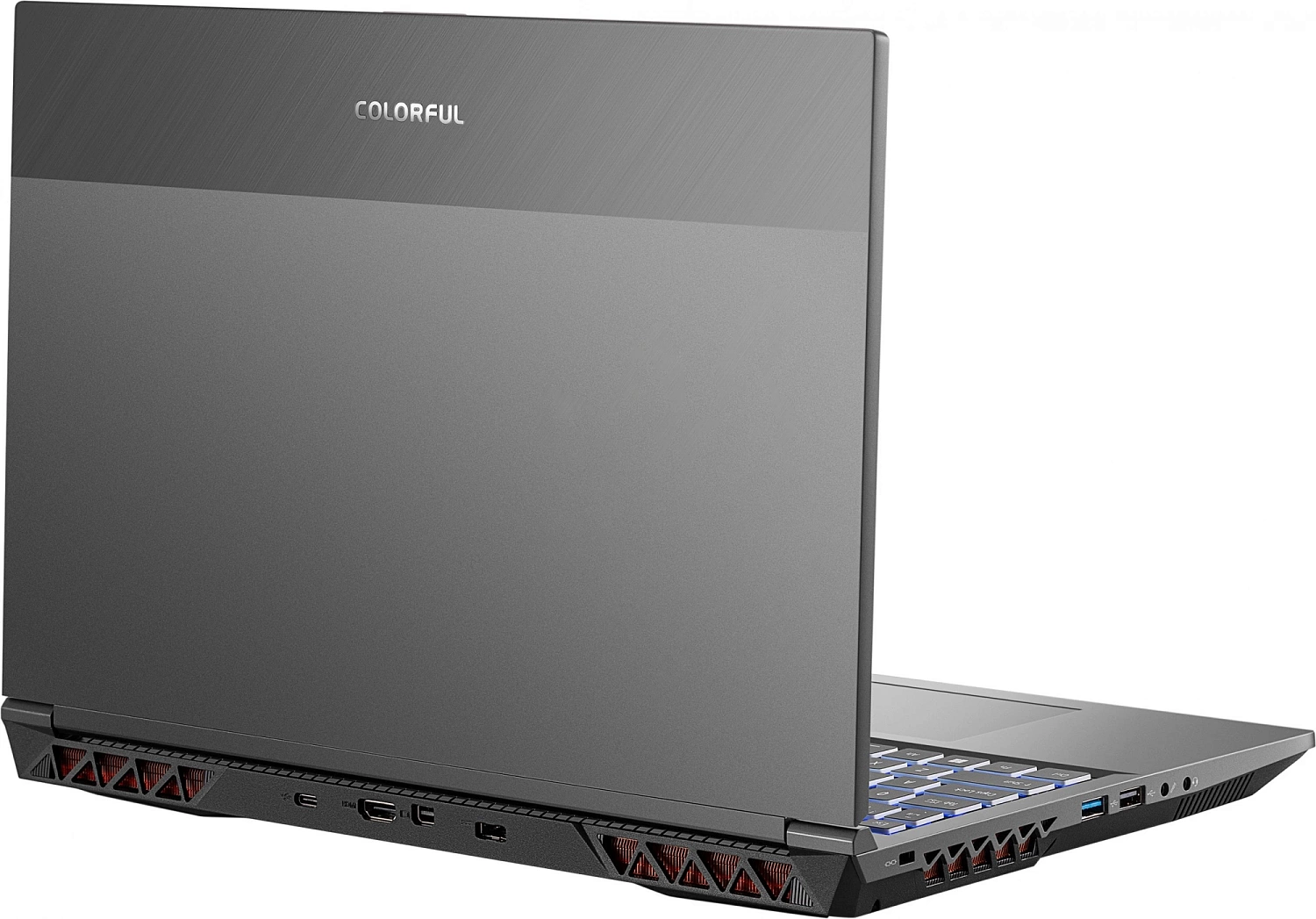 Ноутбук Colorful X15 AT 23 Intel Core i5-12450H/16Gb/SSD512Gb/RTX4050/15.6"/IPS/FHD/144Hz/180W/Win11/Grey (A10003400434)