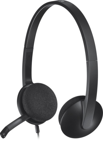 Гарнитура Logitech Headset H340, Stereo, USB, [981-000475]