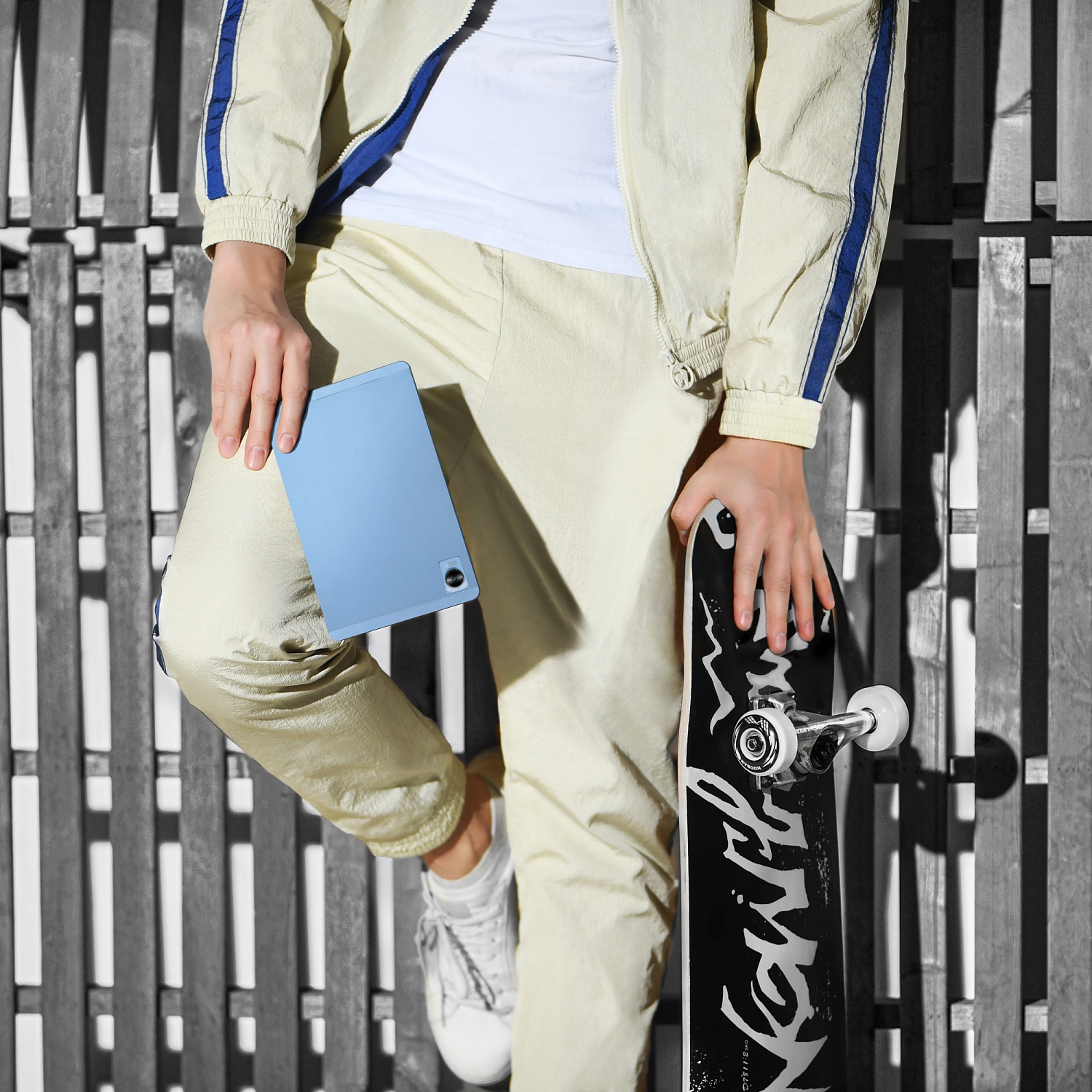 Планшет Realme Pad Mini RMP2106 T616 2.0 8C RAM4Gb ROM64Gb 8.7" IPS 1340x800 Android 11 синий 8Mpix 5Mpix BT WiFi Touch microSD 1Tb 6400mAh 15hr