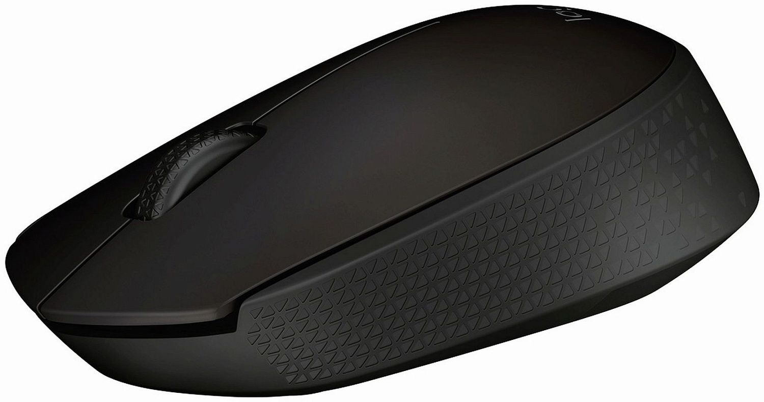 Мышь Logitech B170 черный оптическая (1000dpi) беспроводная USB для ноутбука (2but) Мышь Logitech B170 черный оптическая (1000dpi) беспроводная USB для ноутбука (2but)
