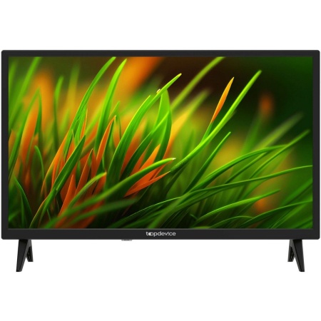 24" Телевизор LED HD Topdevice TDTV24BS01H_BK/HD/VA/Smart WildRed/1-8Gb/Black