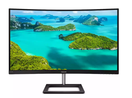 Монитор 31,5" Philips 325E1C изогнутый 2560 x 1440 75Гц VA W-LED 16:9 4ms(GtG) VGA HDMI DP 50M:1 3000:1 178/178 250cd Tilt Black