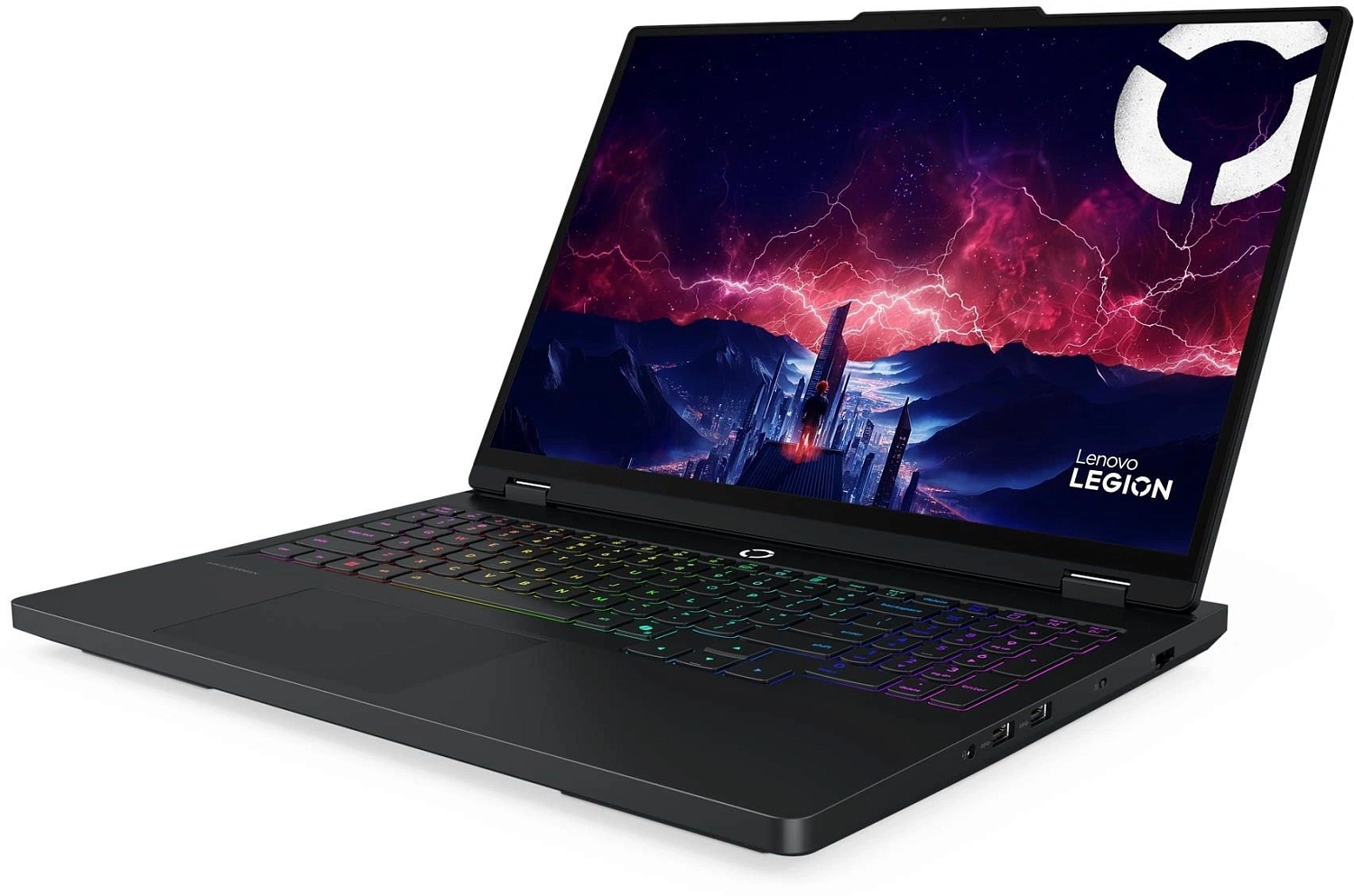 Ноутбук Lenovo Legion Pro 5 16ADR10 Ryzen 7 8745HX 32Gb SSD1Tb NVIDIA GeForce RTX 5060 8Gb 16" OLED WQXGA (2560x1600) без ОС black WiFi BT Cam (83LT0008RK)