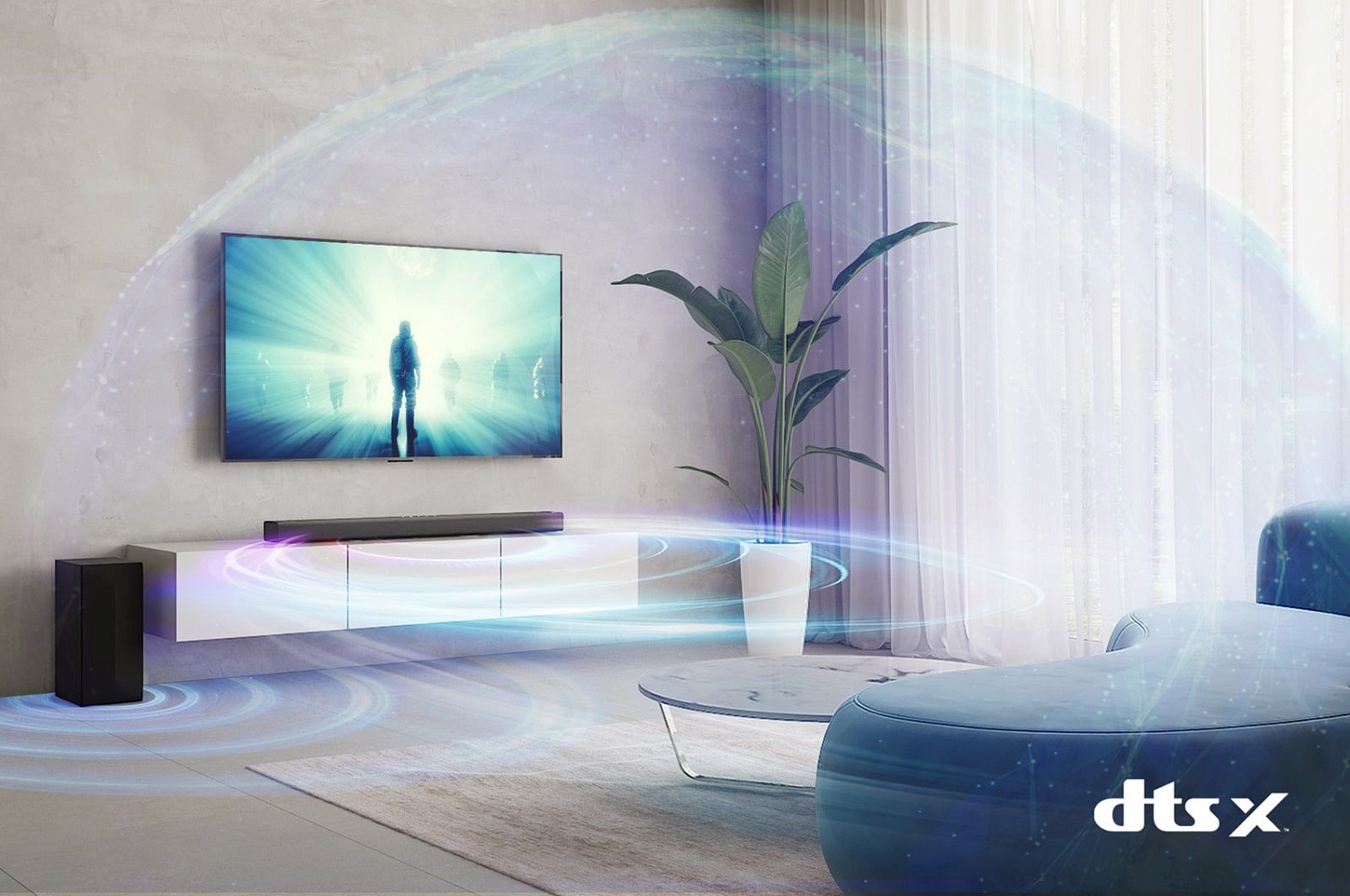 Саундбар LG S65Q 3.1 220Вт+200Вт черный