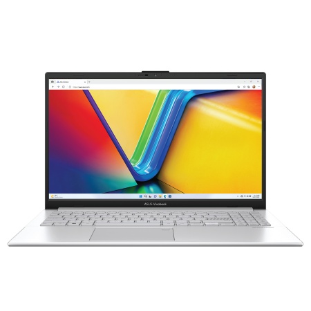 Ноутбук ASUS Vivobook Go 15 E1504FA-BQ092 AMD Ryzen 3 7320U/8GB/SSD256GB/15.6"/IPS/FHD/NoOS/Cool Silver (90NB0ZR1-M005C0)