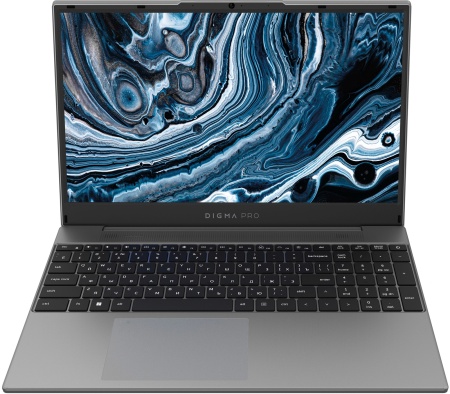 Ноутбук Digma Pro Breve Ryzen 5 5600U 16Gb SSD512Gb AMD Radeon Vega 7 15.6" IPS FHD (1920x1080) Windows 11 Professional dk.grey WiFi BT Cam 4500mAh (DN15R5-ADXW04)