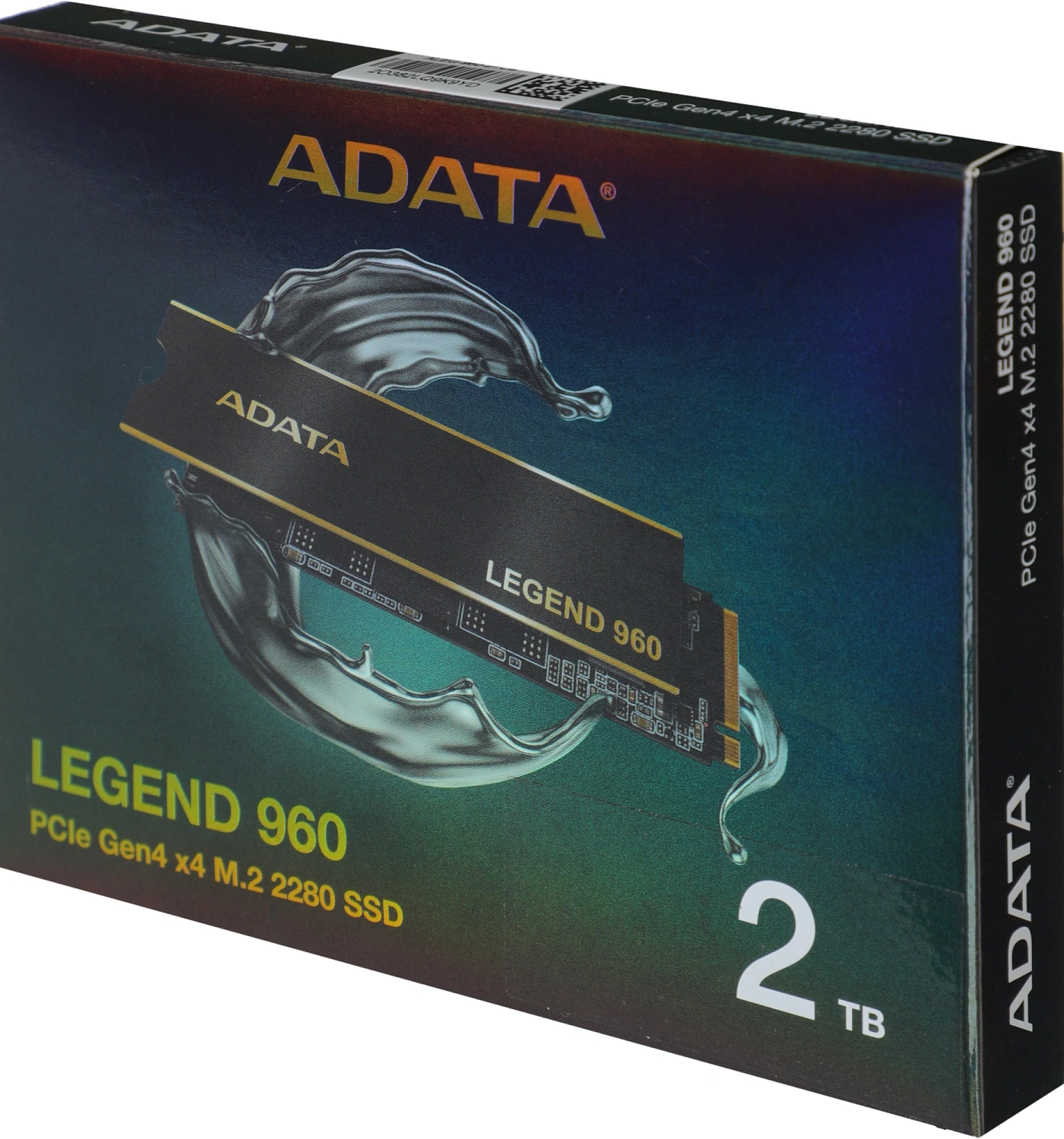 Накопитель SSD A-Data PCIe 4.0 x4 2TB ALEG-960-2TCS Legend 960 M.2 2280