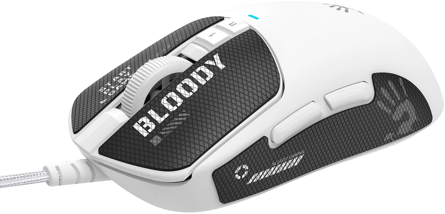 Мышь A4Tech Bloody W72 Ultra белый оптическая 20000dpi USB 7but Мышь A4Tech Bloody W72 Ultra белый оптическая 20000dpi USB 7but