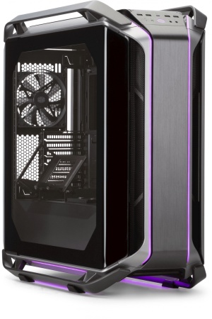 Корпус Cooler Master Cosmos C700M черный/серый без БП ATX 9x120mm 5x140mm 4xUSB3.0 audio bott PSU