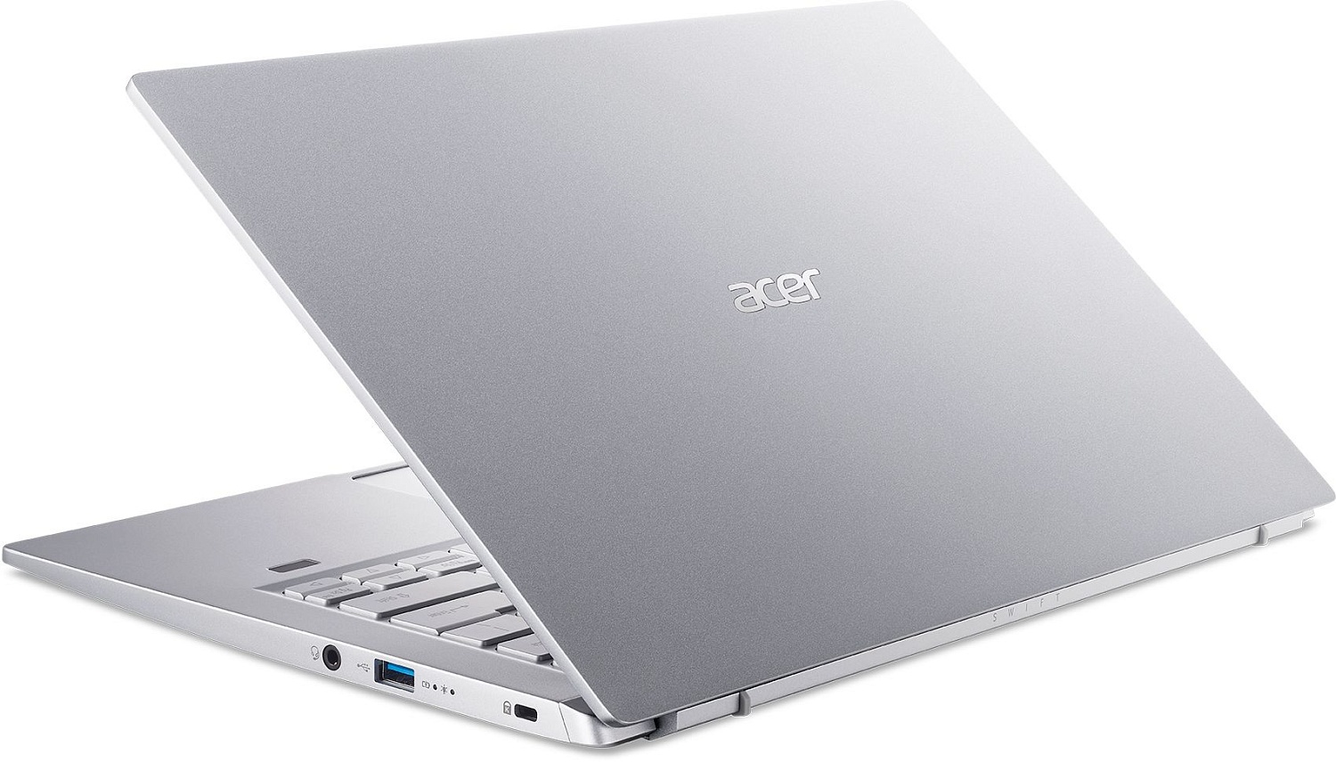 Ноутбук Acer Swift 3 SF314-43 Ryzen 5 5500U 8Gb SSD256Gb AMD Radeon 14" IPS FHD (1920x1080) Windows 11 Home Multi Language 64 silver WiFi BT Cam (NX.AB1ER.00U)
