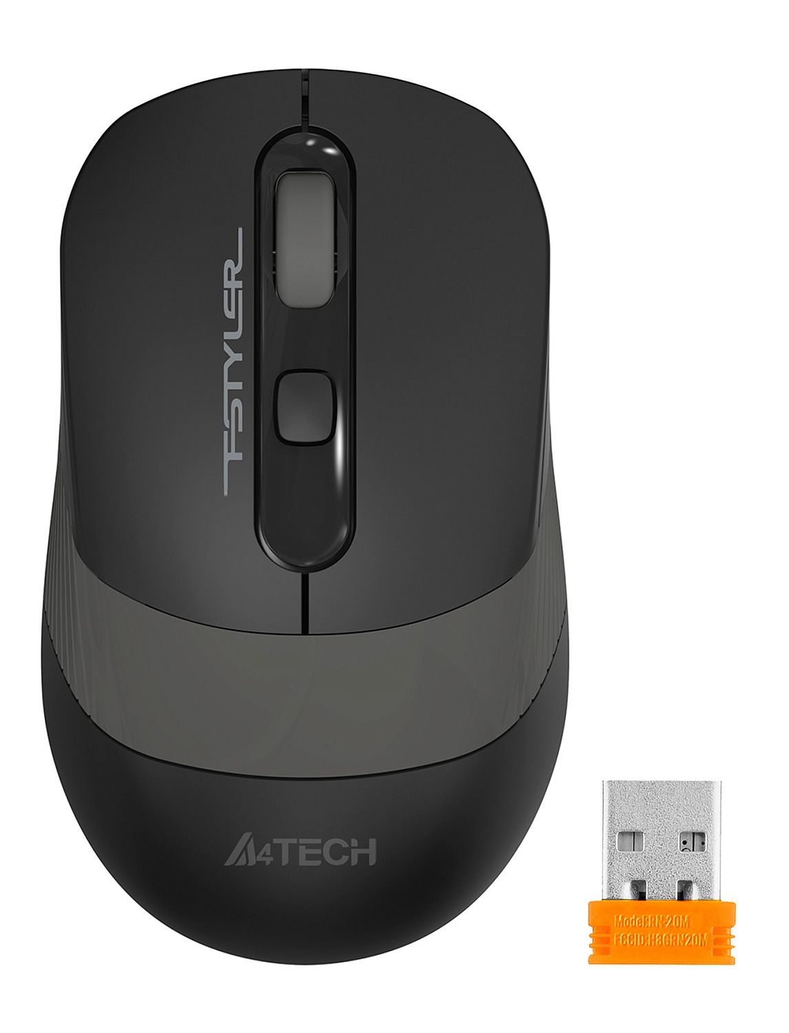 Мышь A4Tech Fstyler FG10 черный/серый оптическая (2000dpi) беспроводная USB (4but) Мышь A4Tech Fstyler FG10 черный/серый оптическая (2000dpi) беспроводная USB (4but)