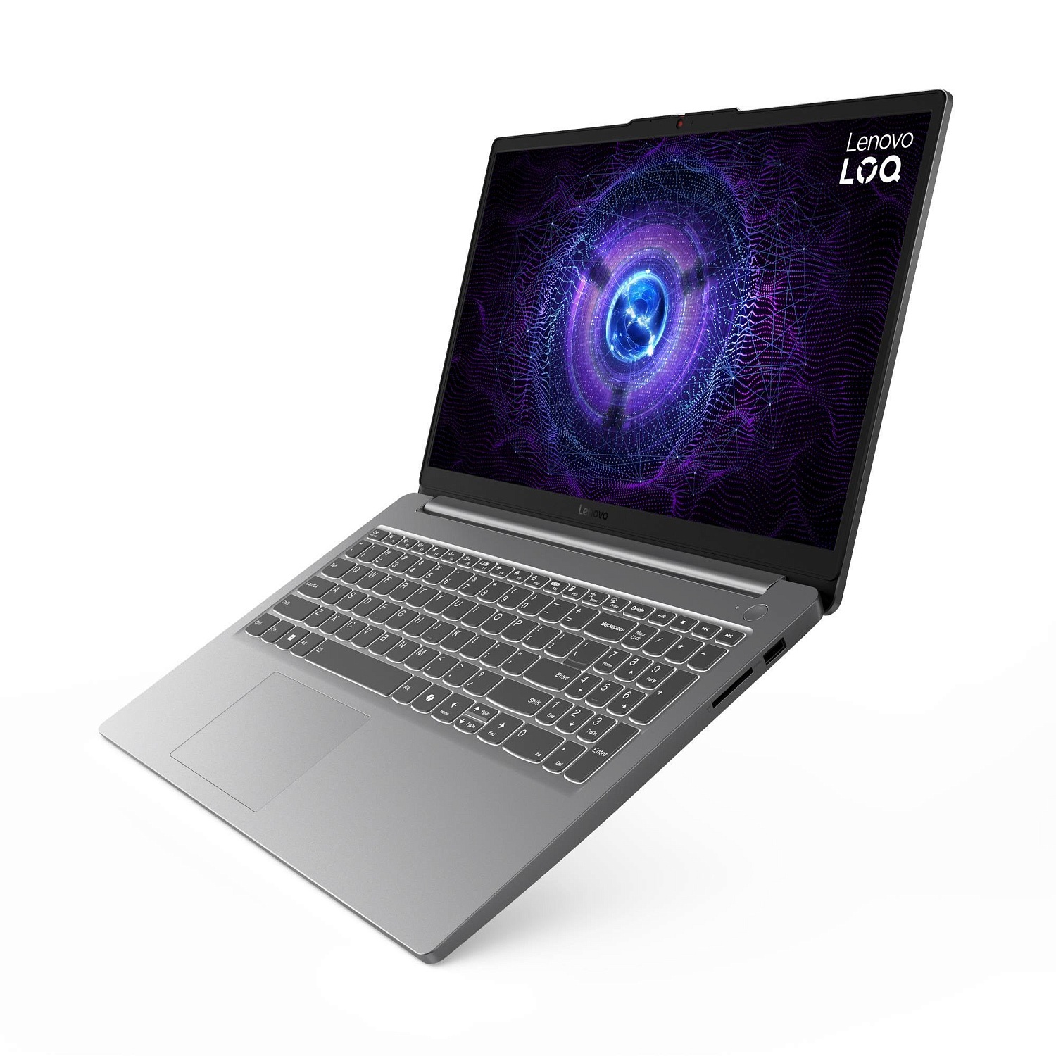 Ноутбук Lenovo LOQ 15IAX9E Intel Core i5-12450HX/16Gb/SSD512Gb/RTX3050 6Gb (65W)/15.6"/IPS/FHD/1920x1080/144Hz/Win11 (SL English)/Luna Grey/1.77kg (83LK00CVUS)