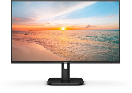 Монитор Philips 23.8" E Line 24E1N1100A черный IPS LED 1ms 16:9 HDMI M/M матовая 1300:1 250cd 178гр/178гр 1920x1080 100Hz VGA FHD 2.51кг