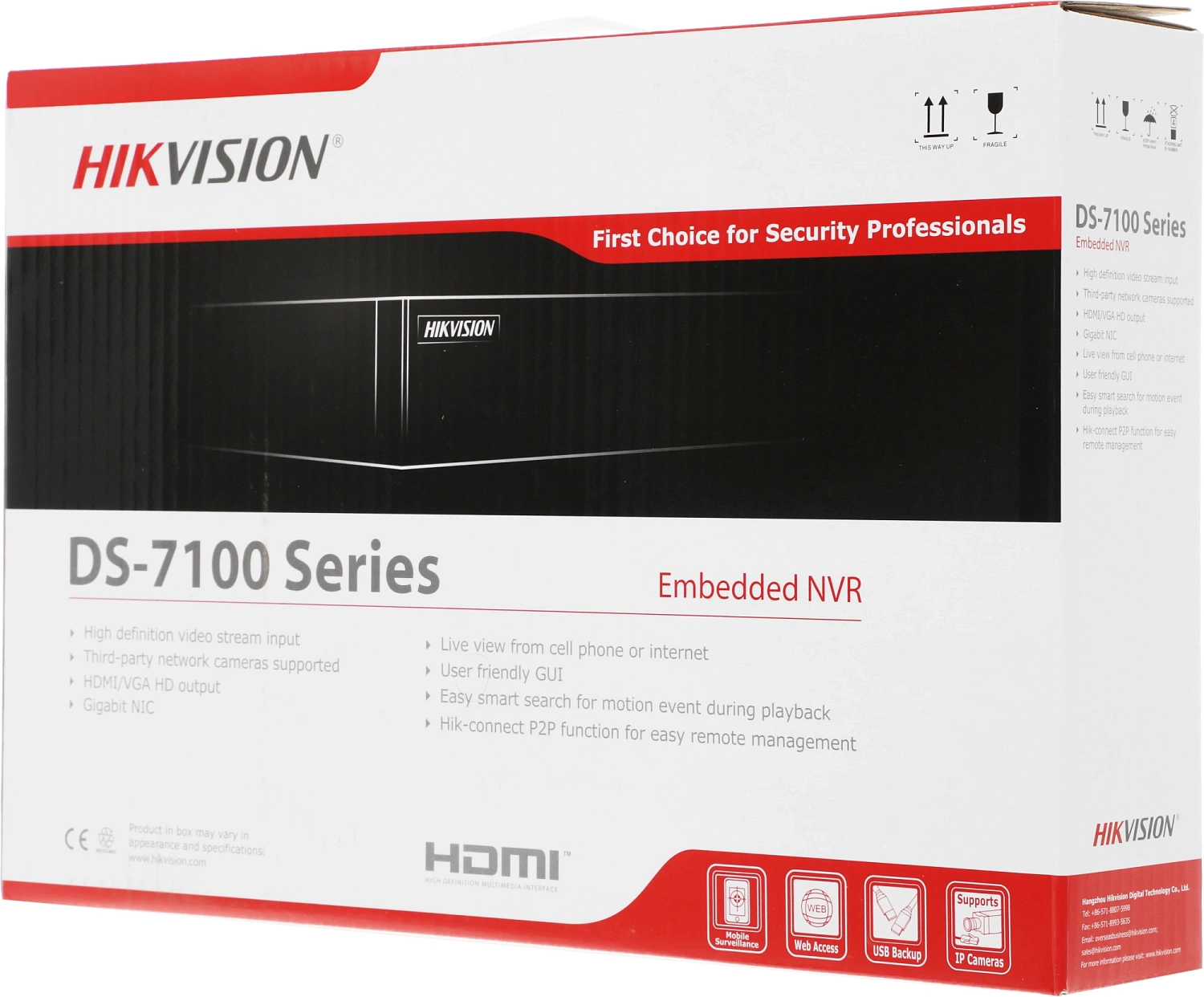 Видеорегистратор Hikvision DS-7104NI-Q1/M(C) Видеорегистратор Hikvision DS-7104NI-Q1/M(C)