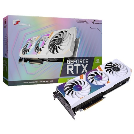 RTX3060 iGame Ultra W OC 12G L-V 12GB GDDR6 192bit HDMI 3xDP LHR RTL {5} (594239)