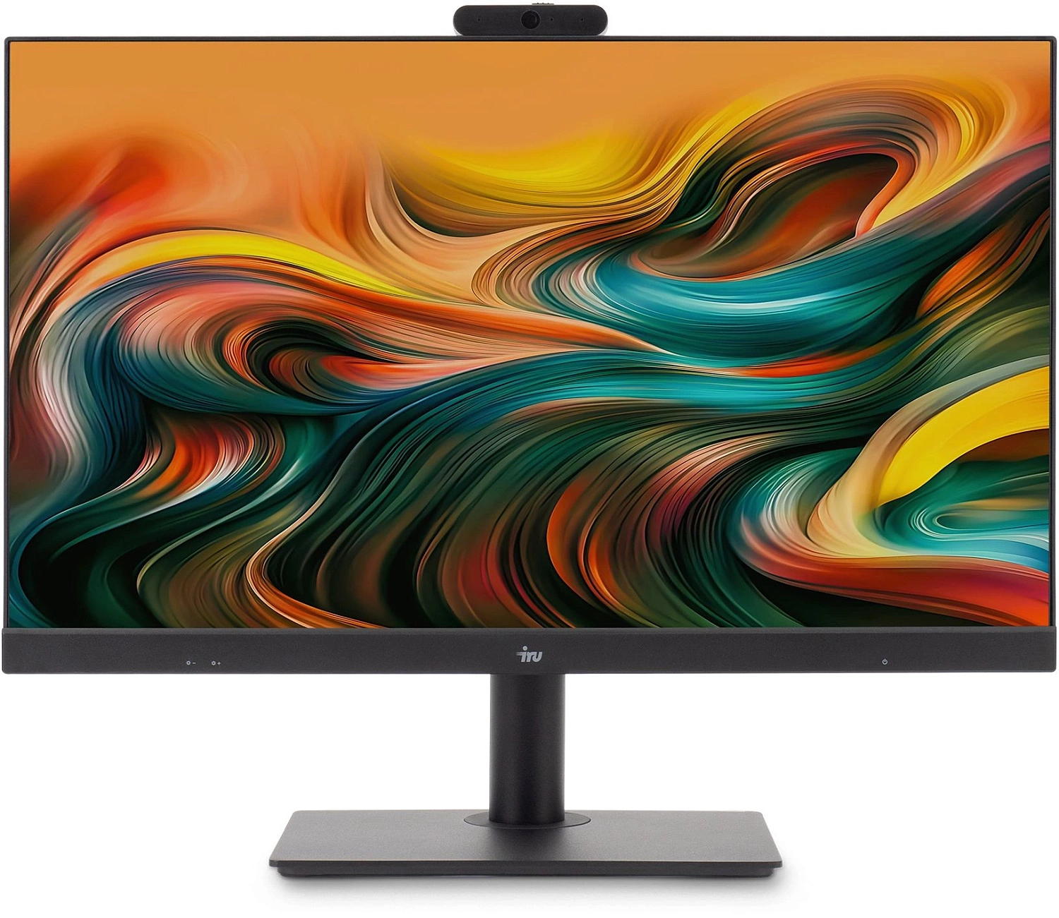 Моноблок IRU Tactio 23IH6P 23.8" Full HD i3 12100 (3.3) 16Gb SSD256Gb UHDG 730 FreeDOS WiFi BT Spk 120W Cam черный 1920x1080