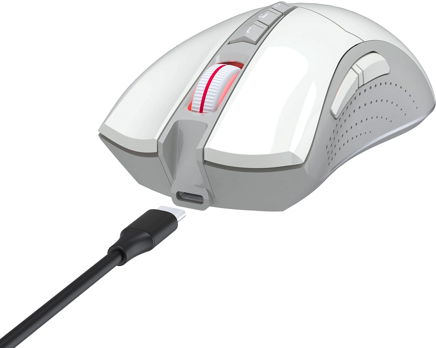 Мышь A4Tech Bloody R90 Plus белый оптическая (5000dpi) беспроводная USB (8but) Мышь A4Tech Bloody R90 Plus белый оптическая (5000dpi) беспроводная USB (8but)