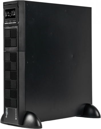 Источник бесперебойного питания Systeme Electric Smart-Save Online SRV, 1000VA/900W, On-Line, Rack 2U(Tower convertible), LCD, Out: 6xC13, SNMP Intelligent Slot, USB, RS-232