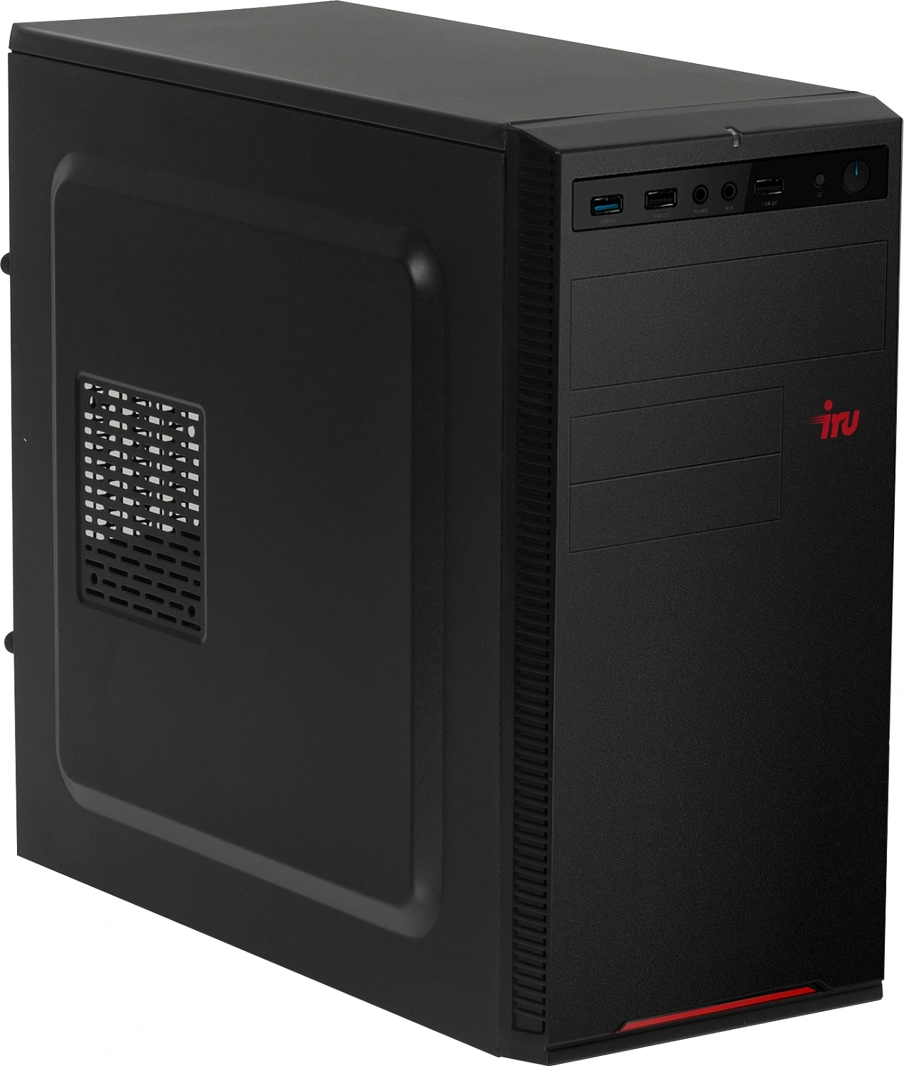 ПК IRU Planio 310H6SE MT i3 12100F (3.3) 8Gb SSD256Gb GT610 2Gb без ОС GbitEth 400W черный (RUS) (2187985)