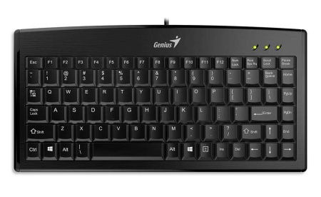 Клавиатура LM-100 LuxeMate 100, USB, Black