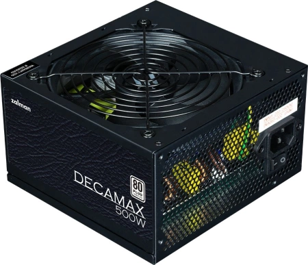 Блок питания Zalman ZM500-LX3, 500W, ATX12V v2.31, APFC, 12cm Fan, 80+ 230V EU, Retail