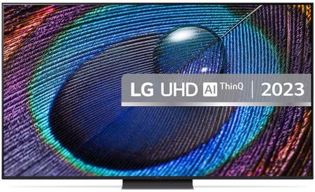 Телевизор LED LG 65" 65UR91006LA.ARUB черный 4K Ultra HD 50Hz DVB-T DVB-T2 DVB-C DVB-S DVB-S2 USB WiFi Smart TV