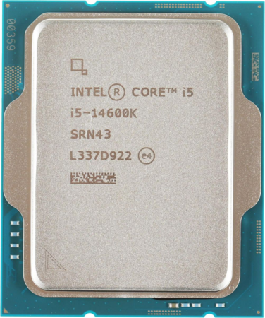 Процессор CPU Intel Core i5-14600K (3.5GHz/24MB/14 cores) LGA1700 OEM, UHD770, TDP 125W, max 192Gb DDR4-3200 DDR5-5600, CM8071504821015SRN43, 1 year