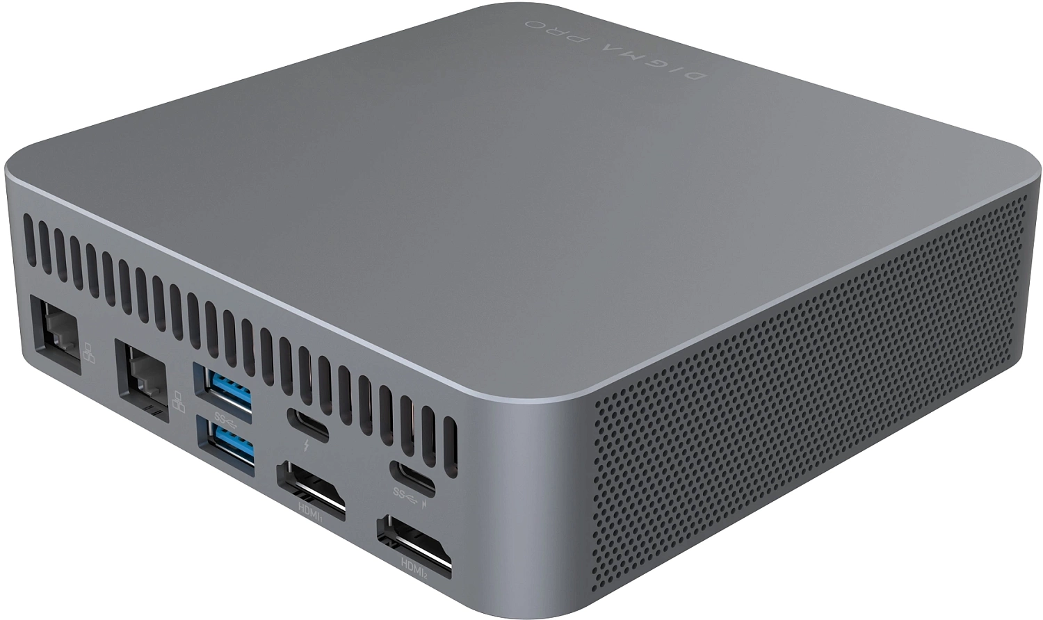 Неттоп Digma Pro Minimax X1 i5 12450H (1.2) 16Gb SSD512Gb UHDG Windows 11 Professional GbitEth WiFi BT 60W серый (DPP5-ADXW04)